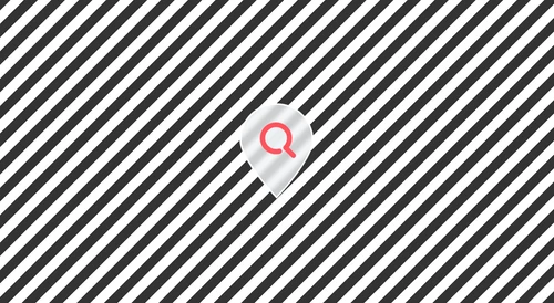 地図ピンのSVG画像の背景をぼかした例